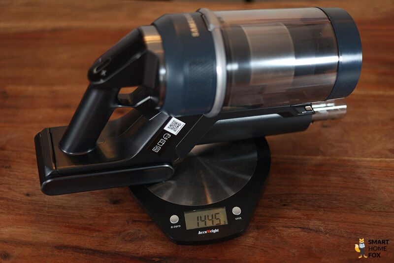 Samsung Bespoke Jet im Test: Auf der Waage